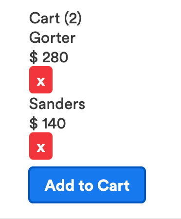 Cart Context Component