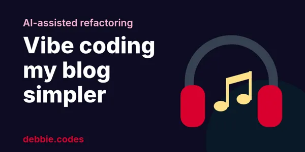 Vibe Coding with Copilot and Gemini 2.5 pro - Simplifying My Blog with AI-Assisted Refactoring
